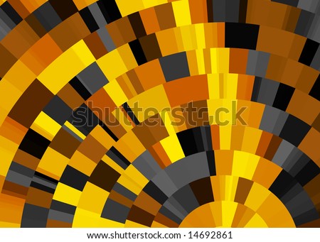 Abstract Background Illustration In Halloween Colors. - 14692861