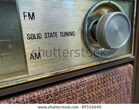 Old Radio Dial