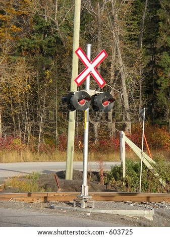 railroad crossing signal