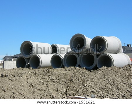 concrete sewer pipes