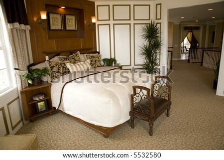 Master Bedroom with classic decor