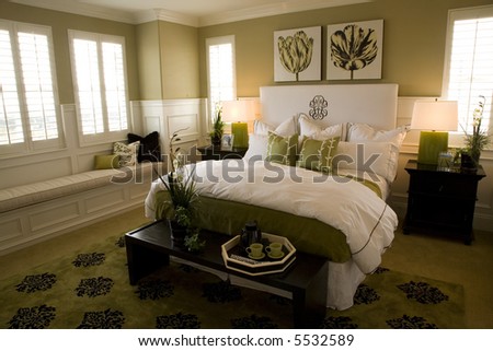 Master Bedroom with bench
