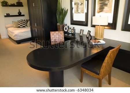 Home Office With Stylish Decor. Stock Photo 6348034 : Shutterstock