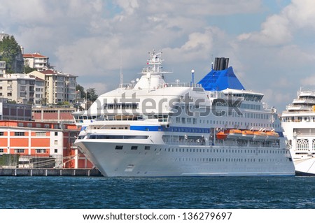 Cruise Ship, Karakoy Port / Istanbul - TURKEY