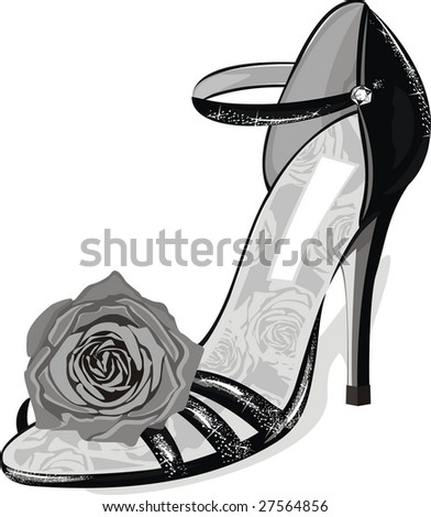 Shoe Find on Shoes Illustration Isolated On High Heel Shoes Find Similar Images