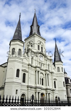 St. Louis Cathedral, New Orleans French Quarter, Louisiana