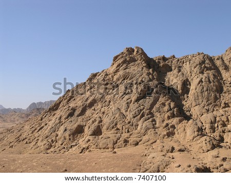 landscape mountains egypt