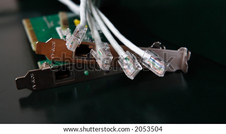 Cat5 cable plugs. Network Cable. Backgrounds