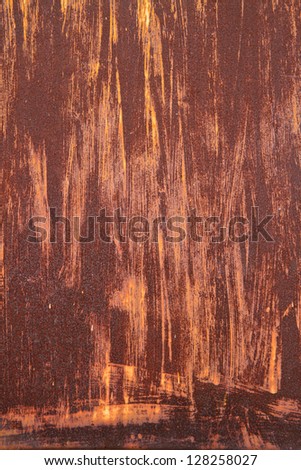 The rusty Iron, You can use background
