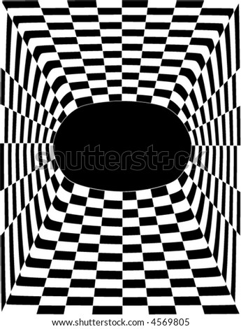 optical illusion wallpaper. optical illusion (vector)