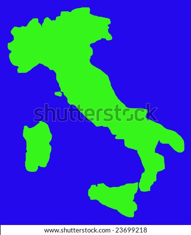 stock photo : Outline map of