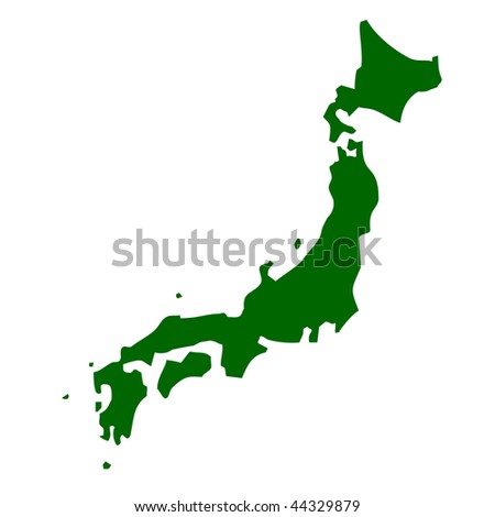 japan map. stock photo : Japan map