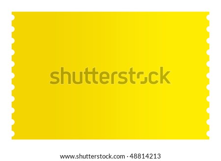 Golden ticket isolated on a white background. stock photo 48814597 Golden 