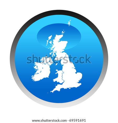 blue uk map