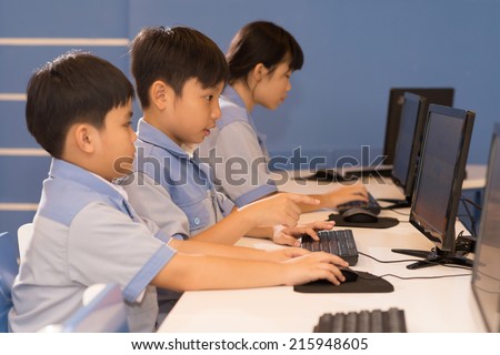 Little computer engineers at work