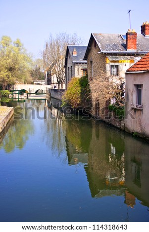 France, country town Shartr