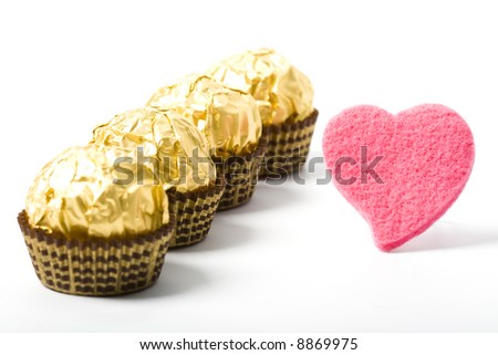 gold candies