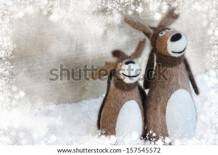 Christmas elk