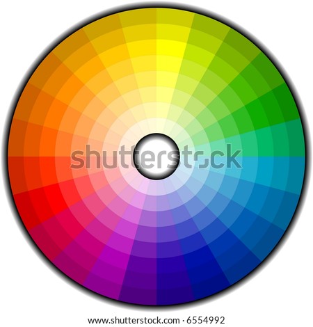 Color Wheel with 192 patterns. See my portfolio for more color wheels.