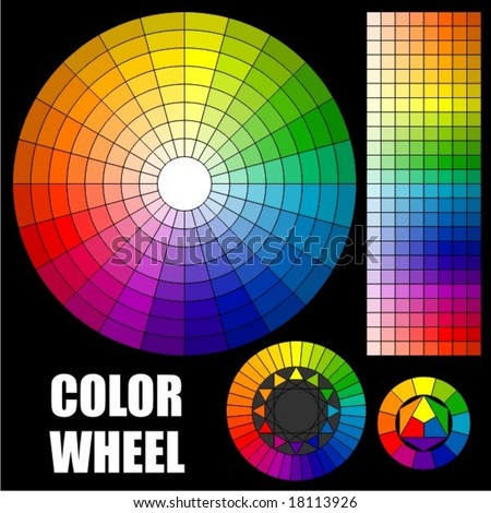 Colour Wheel Vector