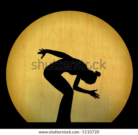 Dance silhouette