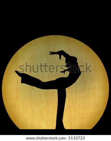Dance silhouette