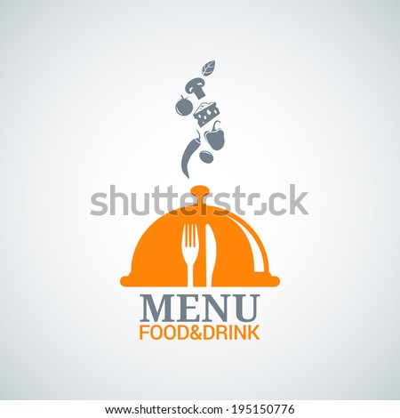 menu design food drink dishes background