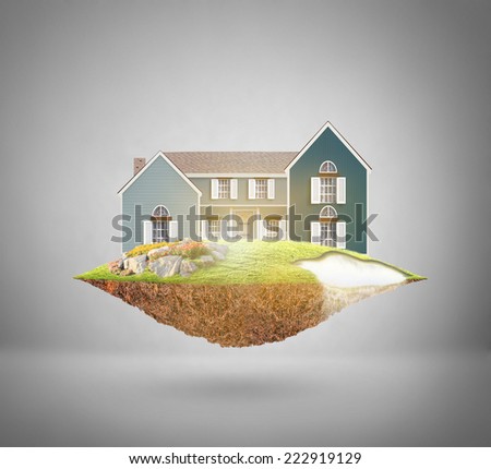 property insurance concept,dream house