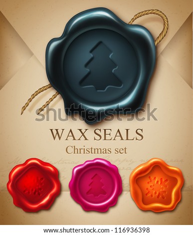Wax seals Christmas set Wax seals Christmas set