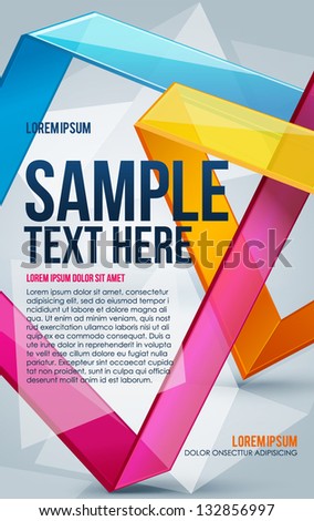 Abstract poster Vector Abstract poster Vector