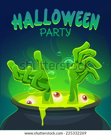 Halloween Poster Vector illustration Halloween Poster Vector illustration