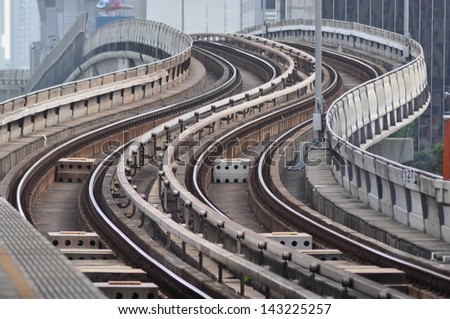The rail track