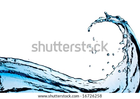 Clip Art Water Splash. shot of water splashing