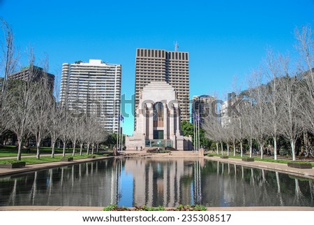SYDNEY - SEPTEMBER 16 : ANZAC War Memorial at Hyde park, Sydney, Australia on Sep16, 2008. The memorial is the focus of commemoration ceremonies on Anzac Day.