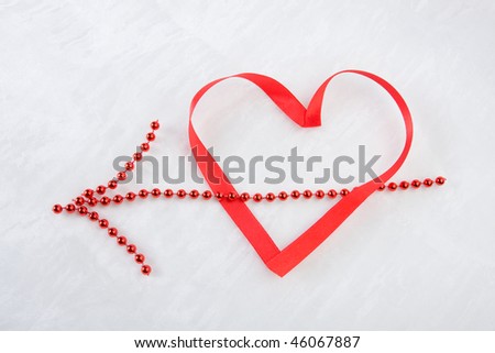 Red heart - as love symbol