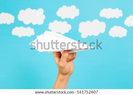 Paper airplane concept