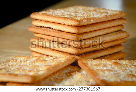 sugar crackers biscuit snack