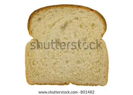 stock photo : Slice of bread