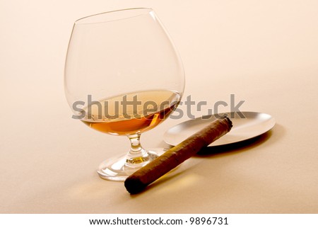 Brandy and Cigar
