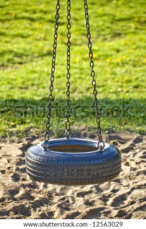 Playground Tire Swing