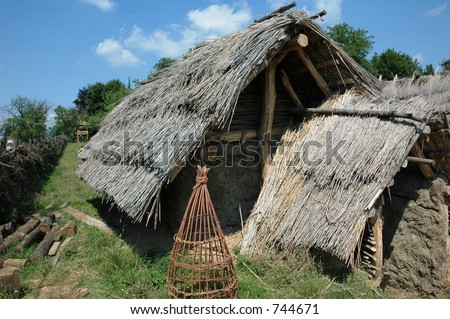middle age village house