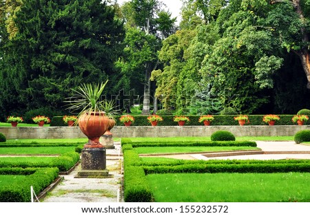 Royal Garden from Prague.