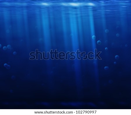 Dark Underwater Background