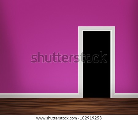 Door in Violet Room