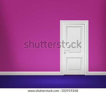 Door in Violet Room