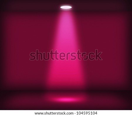 Violet Single Spotlight Room Background