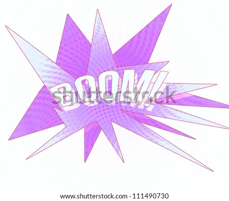 Violet Boom Vintage Background