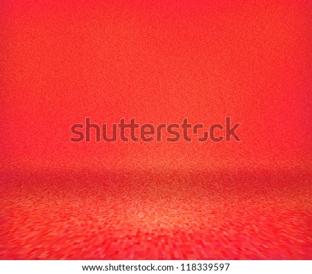 Red Floor Background