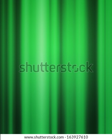 Green Curtain Backdrop