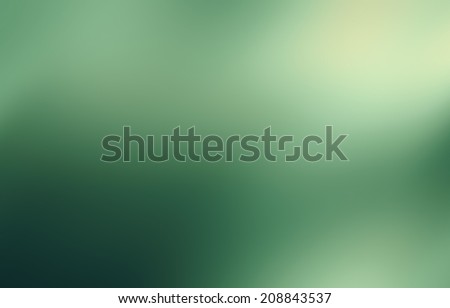 Soft abstract background,green frame bright spotlight smooth vintage background texture